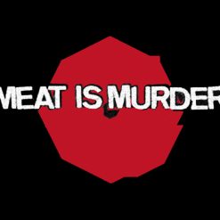 Meat is Murder Postcard
