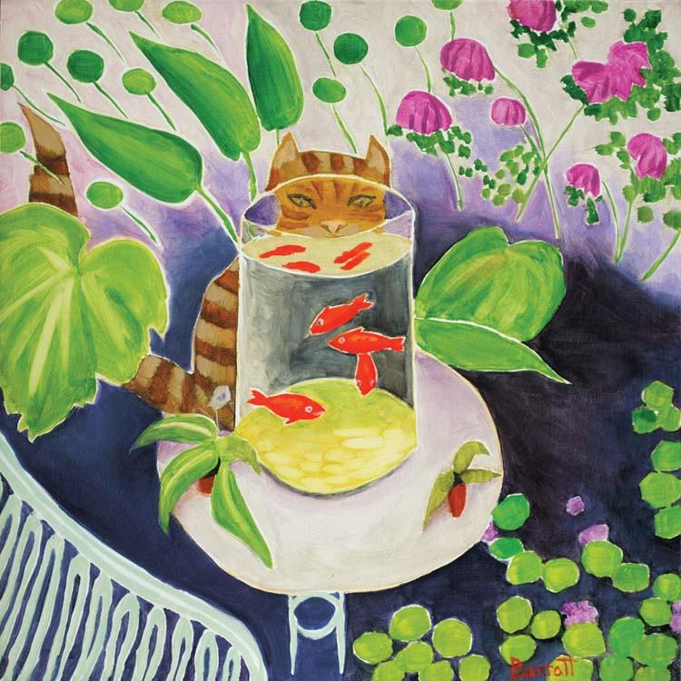 Matisse's Cat - Greeting Card