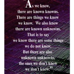 Things You Know Rumsfeld - P0918